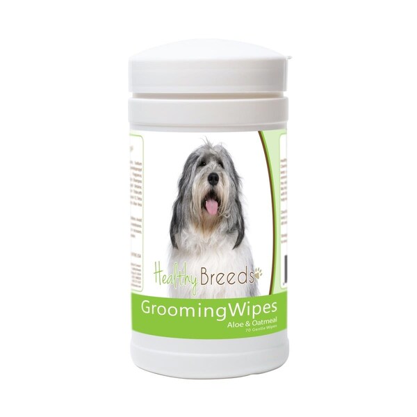 Healthy Breeds Polish Lowland Sheepdog Grooming Wipes - 70 Count, 70PK 840235179344 - main